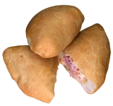 Panzerotto al prosciutto fritto